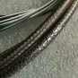 JAGWIRE BRAIDED SLICK-LUBE HOSE CABLE BRAKE DERAILLEUR COMPLETE KIT TITANIUM-SILVER COLOR