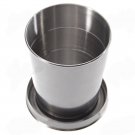 Stainless Steel Retractable Travellers Cup Keychain