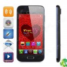 VSUN i5 Dual-Core Android 4.0 WCDMA Bar Phone w/ 4.5" QHD, Wi-Fi, GPS and HDMI - Black