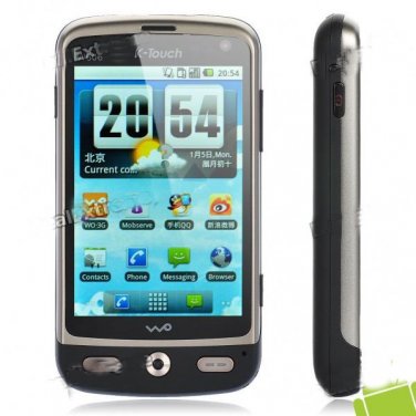 K-Touch W606 3.5" Capacitive Screen Android 2.1 3G WCDMA Smartphone w/ GPS + Wi-Fi - Black (2GB TF)