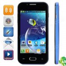 Z7 Dual-Core Android 4.0 GSM Bar Phone w/ 4.0" Capacitive Screen, Quad-Band and Wi-Fi - Blue