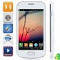 7562 Android 4.1.1 GSM Bar Phone w/ 4.0" Capacitive Screen, Quad-Band and Wi-Fi - White