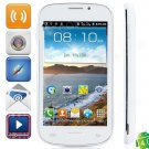 i8730 Android 4.0.4 GSM Bar Phone w/ 4.3" Capacitive Screen, Quad-Band and Wi-Fi - White