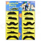 Stylish Costume Artificial Mustache (Assorted 12-PCS)