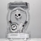 SKULLCANDY LOWRIDER WHITE HEADPHONES