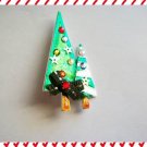 NEW QUALITY GORGEOUS CHRISTMAS TREES PIN BROOCH-AJMC
