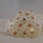 Luster-ware Vintage 3 section Footed Candy Dish w/Lid