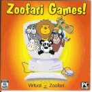 Zoofari Games Interactive PC Game CD All Ages Win XP