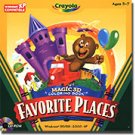 Crayola Favorite Places 3D Coloring Book Ages 3-7