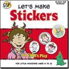 Lets Make Stickers Graphics CD Ages 6-13 (Vista) - 35299