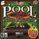 Pool Master Live Billiards 2-Game Set PC-CD Sports Win XP - 35017