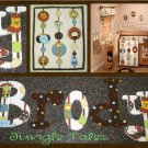 Hand Painted Letters to match NoJo Jungle Tales