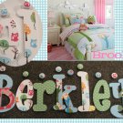 Hand Painted Letters to match Brooke Owl Girls