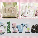 Hand Painted Letters to match Hayley Owl Girls