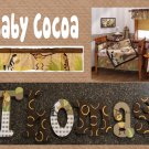 Hand Painted Letters to match Lambs & Ivy Baby Cocoa