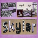 Hand Painted Letters to match JOJO Madison OR Kaylee Swirl Girls