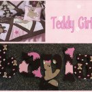 Hand Painted Letters to match JOJO Teddy Bear Girl Pink
