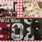 Hand Painted Letters to match JOJO Wild Western Cowboy