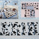 Hand Painted Letters to match Moo Cow Print