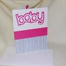 Baby Card in Pink