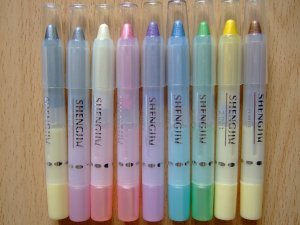 Taiwanese Shimmer Shimmery Stick Choose 2