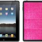 iPad Hot Pink Bling Rhinestones Case