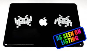Bling Space Invalder Hard Case Protector Cover