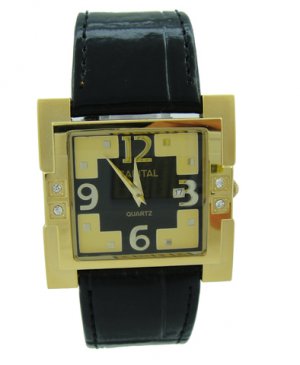 Capital brand leather strap men Watch WA718