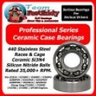 Team FastEddy Ceramic Case Bearings for CY Baja 5B 5T