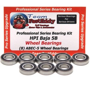 Team FastEddy - Wheel Bearing Kit for the HPI Baja 5B & 5T