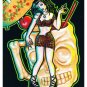 Zombie vs. Zombie Art Print by Kirsten Easthope 16 x 20 in