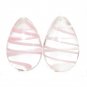 NS Novelties Crystal Premium Glass Kegel Eggs in Clear