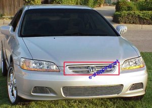 Billet Grille Grill 2001 2002 Honda Accord Upper