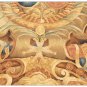 8X10 AUBUSSON RUG TAPESTRY ~ LOUIS XV ROYAL CREST ~ FREE SHIP! ~ HANGING TUNNEL!
