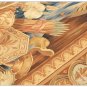 8X10 AUBUSSON RUG TAPESTRY ~ LOUIS XV ROYAL CREST ~ FREE SHIP! ~ HANGING TUNNEL!