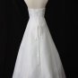 Asymmetrical Wraped Strapless A-line Wedding Dress PL0008