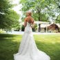 Stunning Strapless A-line Lace Wedding Dress MC0074