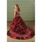 Strapless Stack-up Ball Gown Wedding Dress WN0280