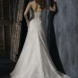Scatter Appliqued Sweetheart Strapless Lace Wedding Dress WN0385