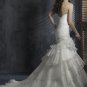 Sweetheart Strapless Multi-layer Organza Wedding Dress WN0394