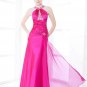 Skillfully Wraped High Neck Hollow-back Wedding Dress DS0003