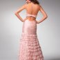 Leaves Skirt Strapless Hollow-back Wedding Dress DS0017