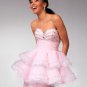 Nice Beaded Sweetheart Strapless Mini-length Wedding Dress DS0018