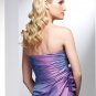 Asymmetrically Wraped Strapless A-line Wedding Dress AI0034