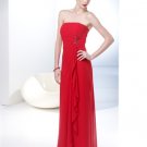 New Style Strapless A-line Chiffon Wedding Dress AI0045