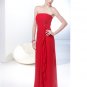 New Style Strapless A-line Chiffon Wedding Dress AI0045