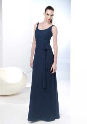 Scoop Neckline Sleeveless V-neck Wedding Dress AI0046
