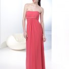 Nice Beaded Strapless Chiffon Wedding Dress AI0051