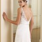 Scatter Appliqued and Beaded Empire A-line Wedding Dress MC0010