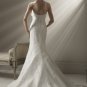 Gorgeous Strapless Mermaid Style Lace Wedding Dress WM0001